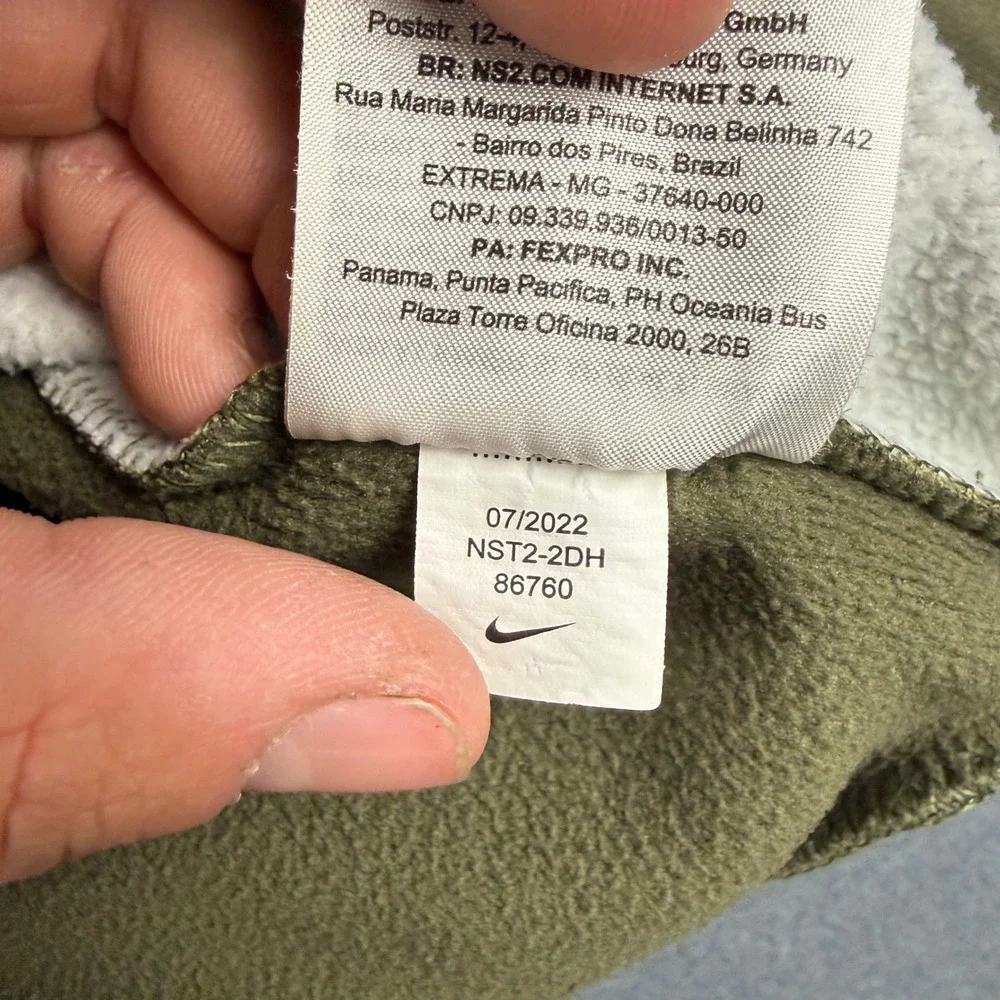 Nike Hoodie Men's S Green New York Giants NFL Salute To Service Therma Fit Camo